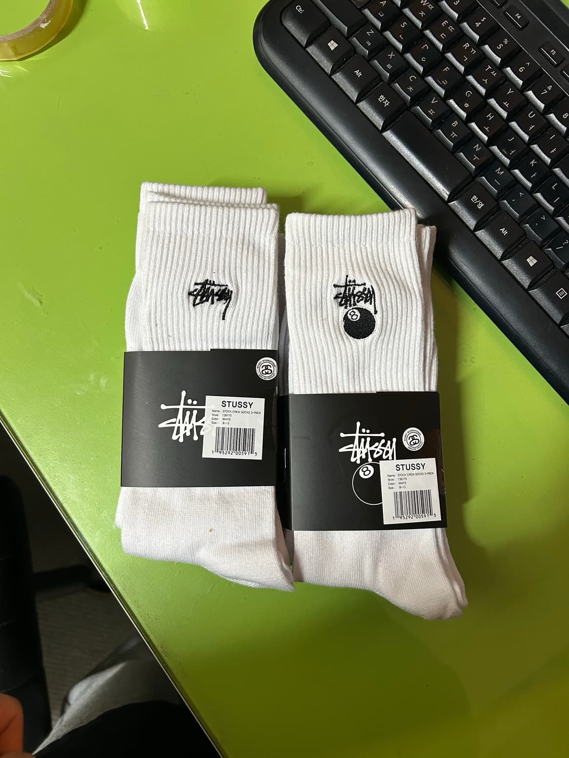 스투시 2세트 묶음 양말. 총 6컬레  상품이미지1