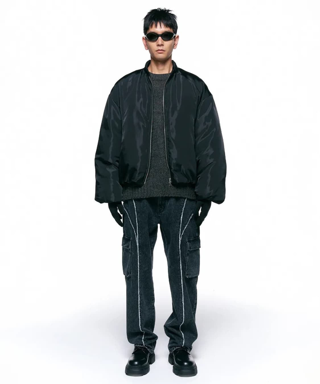 인사일런스 벌룬 구스다운 자켓 BLCK 상품이미지2