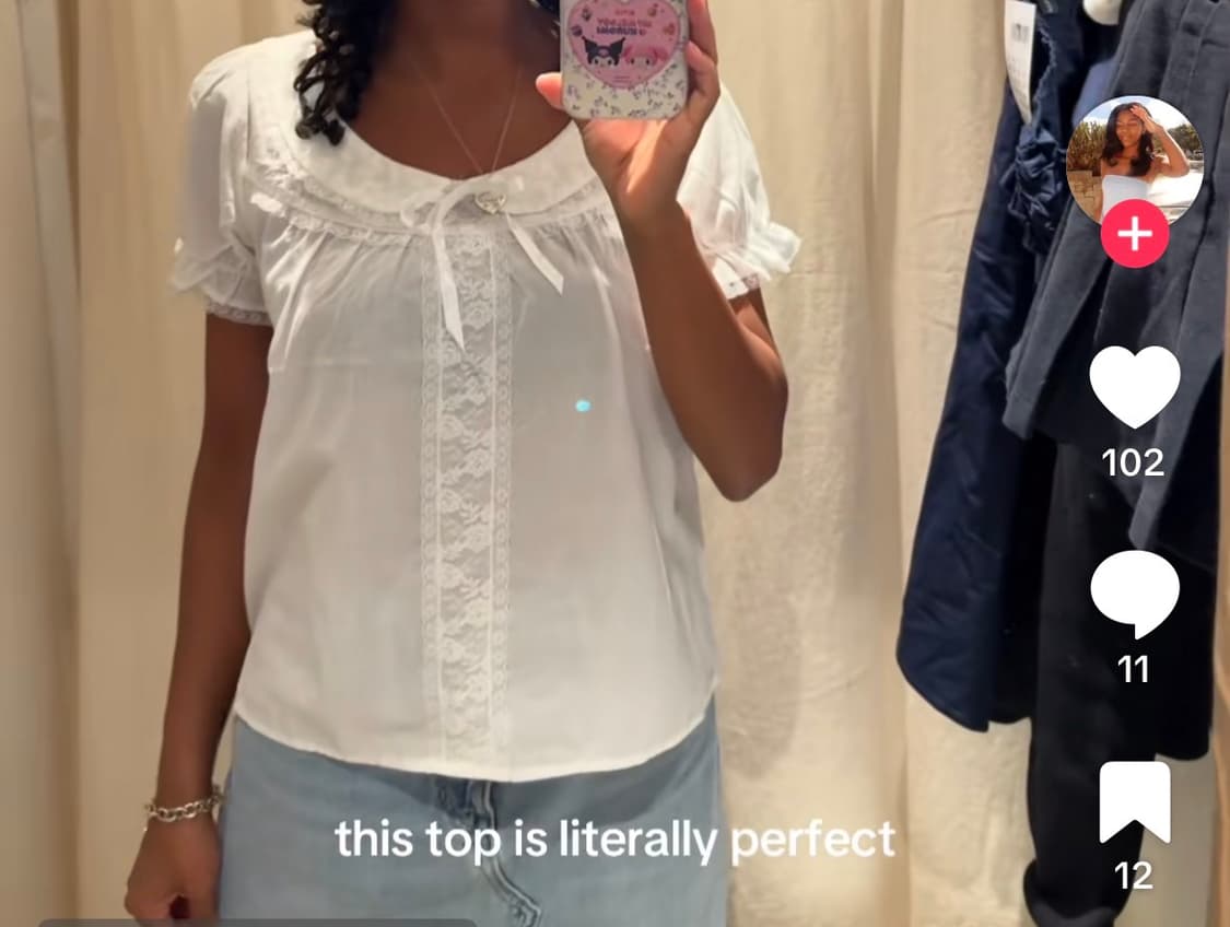 brandy melville Paris top 상품이미지3