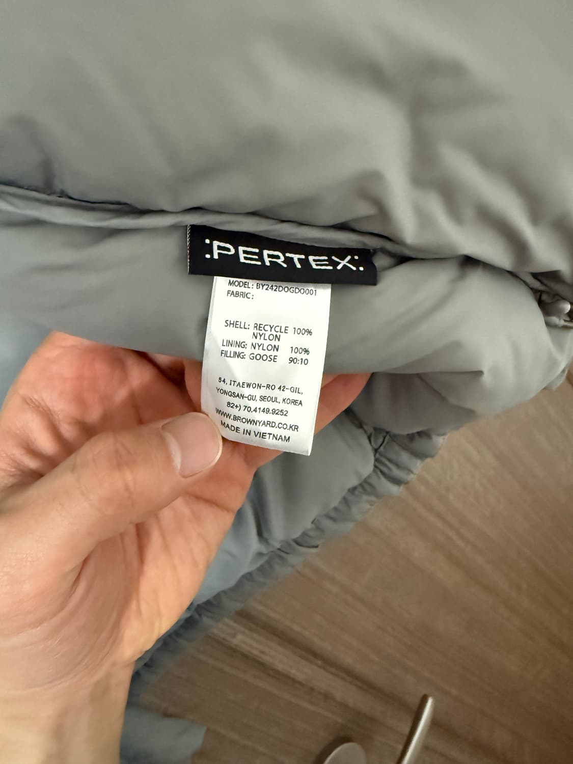 브라운야드 에베레스트 구스다운 5사이즈 상품이미지4