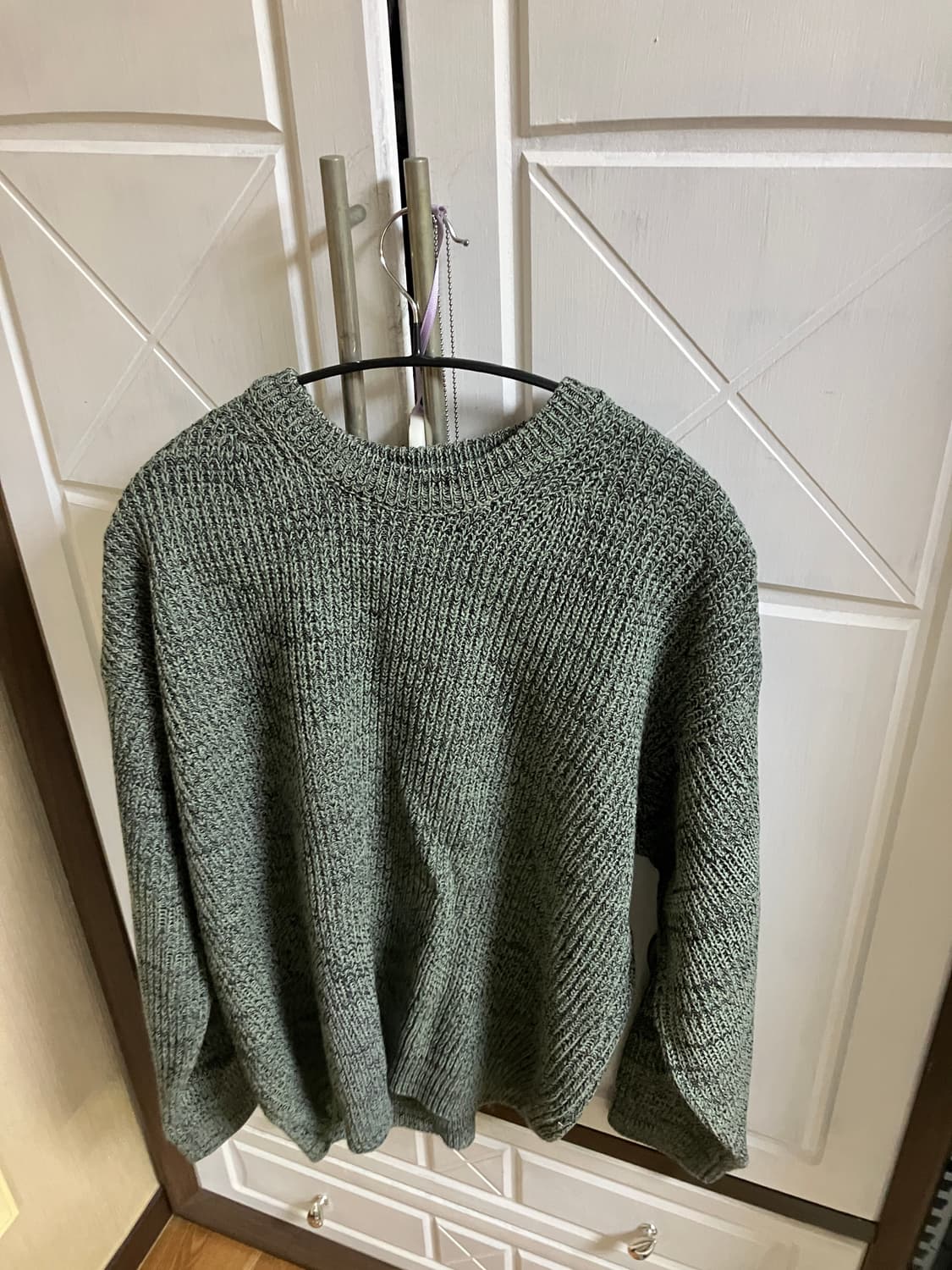 워셔블 카키 니트 바라클라바 m 상품이미지2