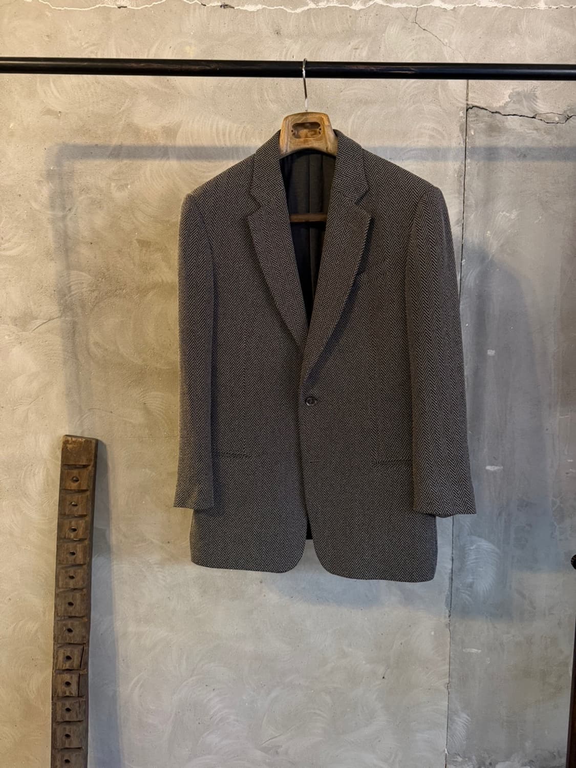 아르마니 헤링본 블레이저 남성95-100 상품이미지6