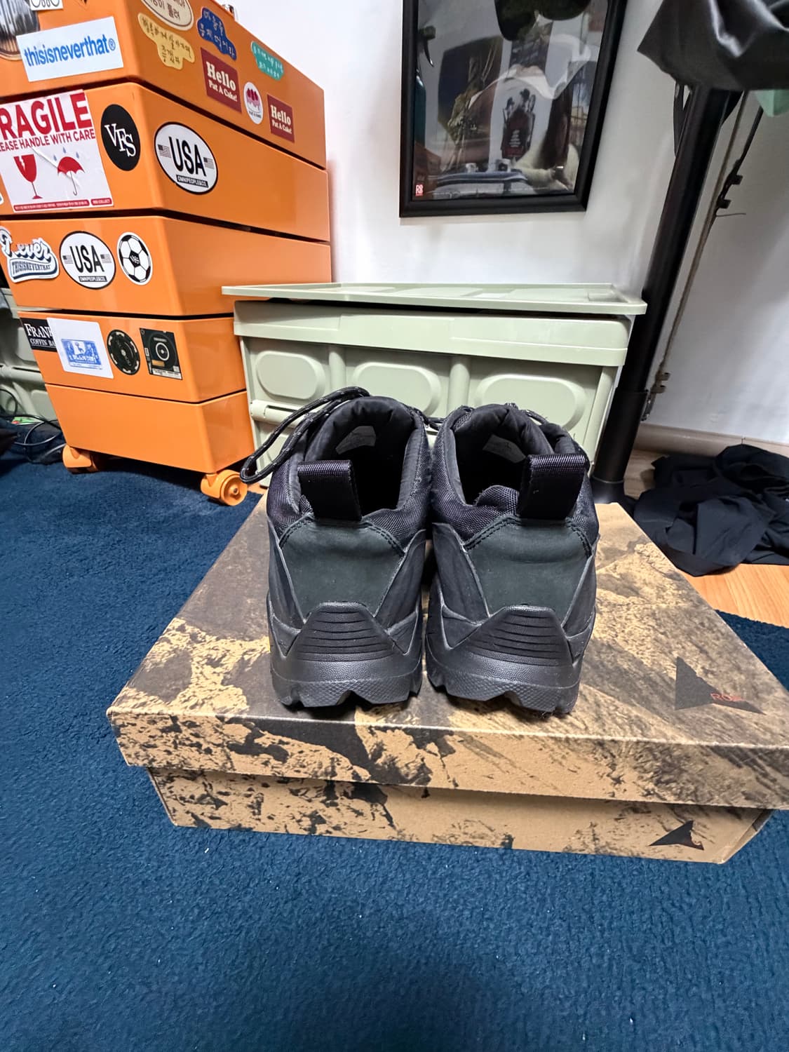 로아 하이킹 카타리나 블랙 44사이즈 상품이미지3