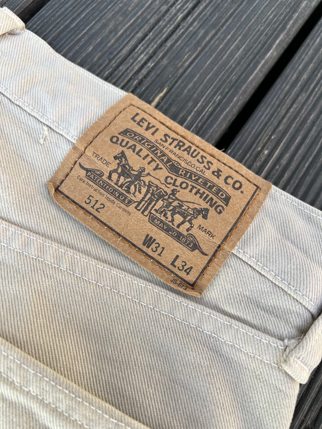 90s 빈티지 일본판 리바이스 512 W31 상품이미지2