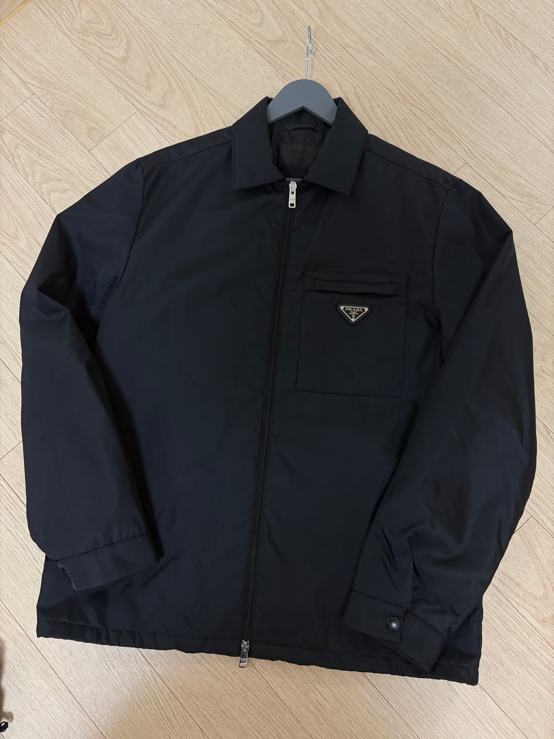 [M] 프라다 리나일론 오버 셔츠 자켓 상품이미지2