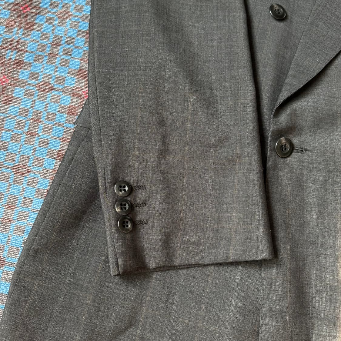 에르메네질도 제냐 더블 블레이저 자켓 상품이미지2