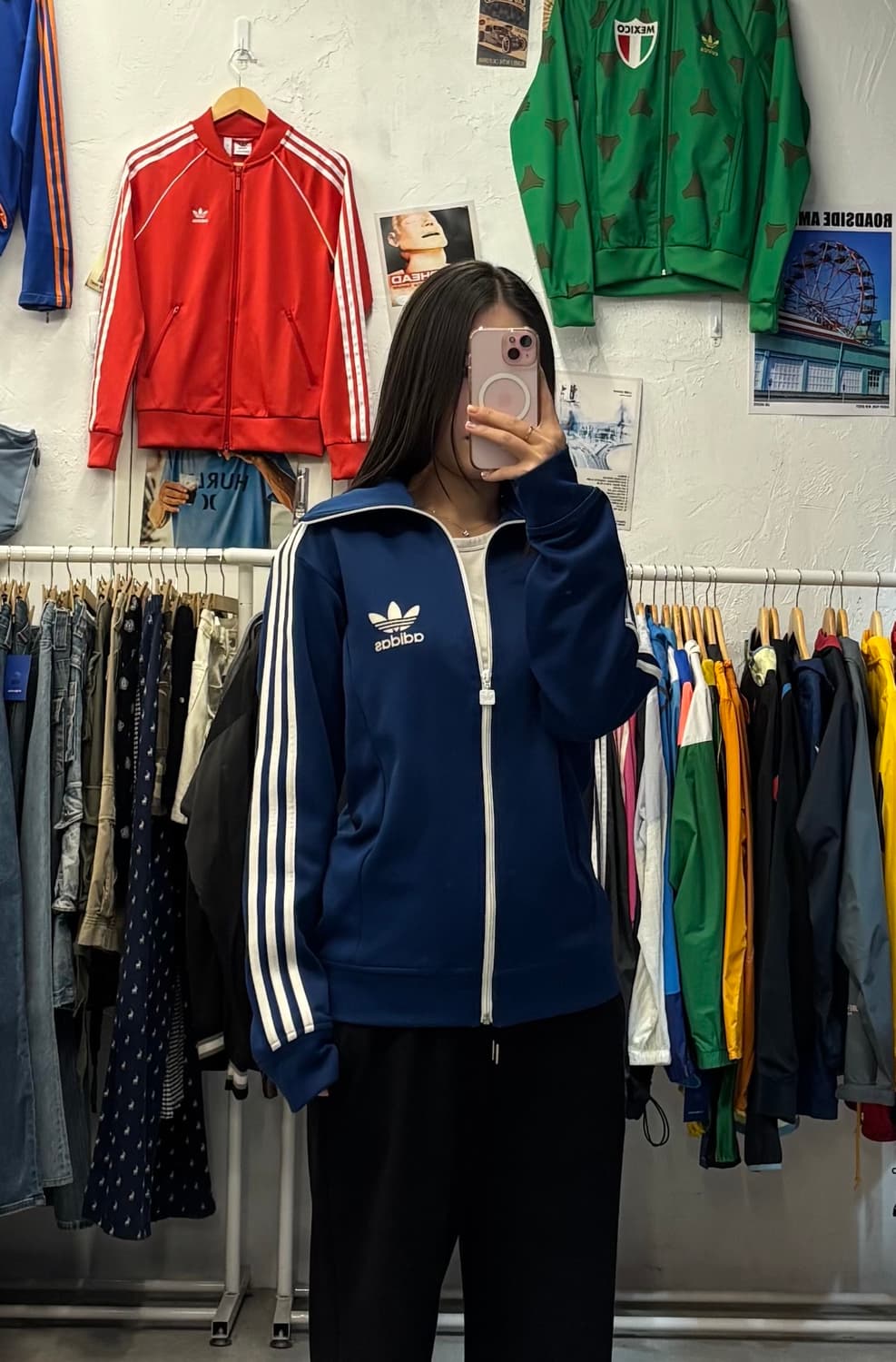 아디다스 유로파 블루 트랙탑 져지 M 상품이미지1