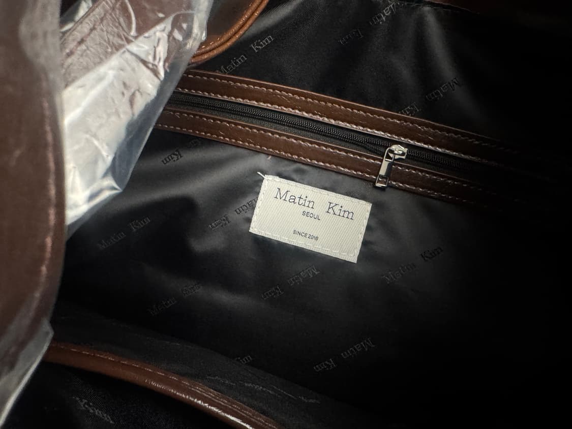 Matin kim stud 숄더백 브라운 상품이미지4