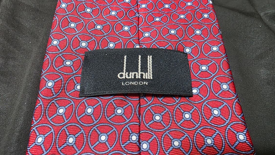 [새상품] 던힐(dunhill) 실크 100% 이탈리아 클래식 넥타이 상품이미지6