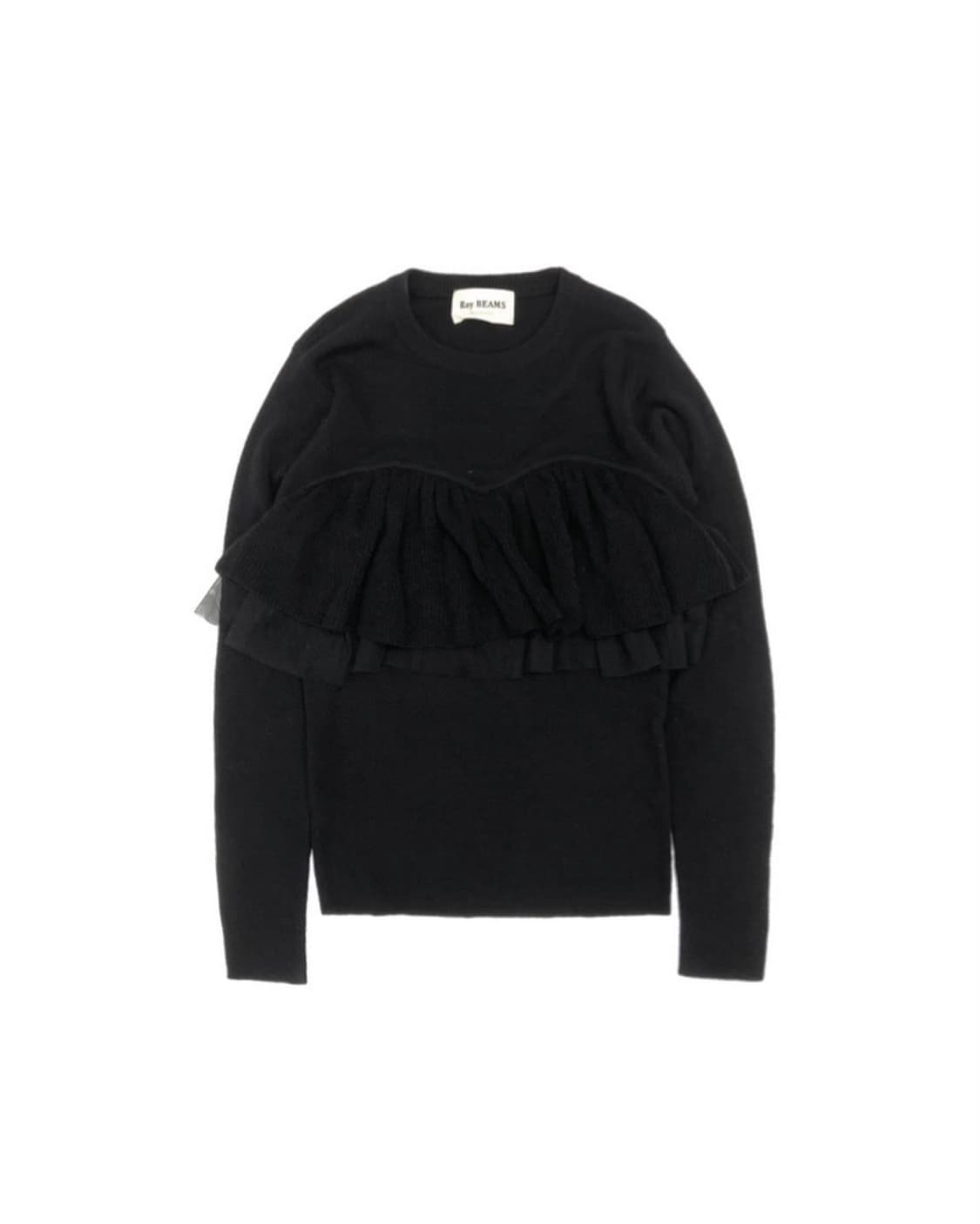 Ray BEAMS Frill Knit .. love ~~ 상품이미지1