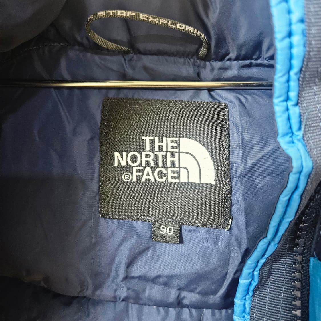 노스페이스 눕시 블루 90사이즈 상품이미지3
