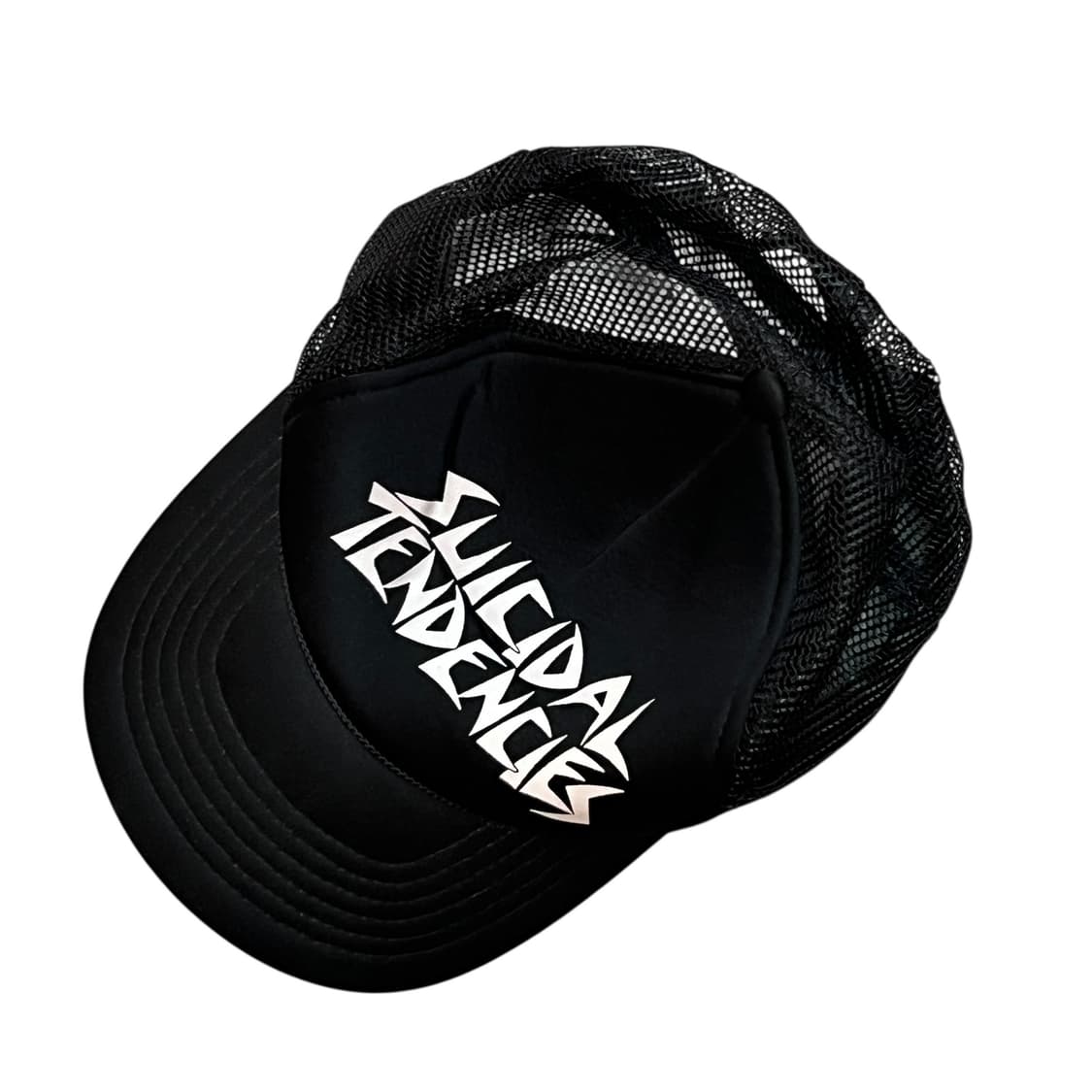 빈티지 90s Suicidal Tendencies 로고 메쉬 트러커 캡 상품이미지1