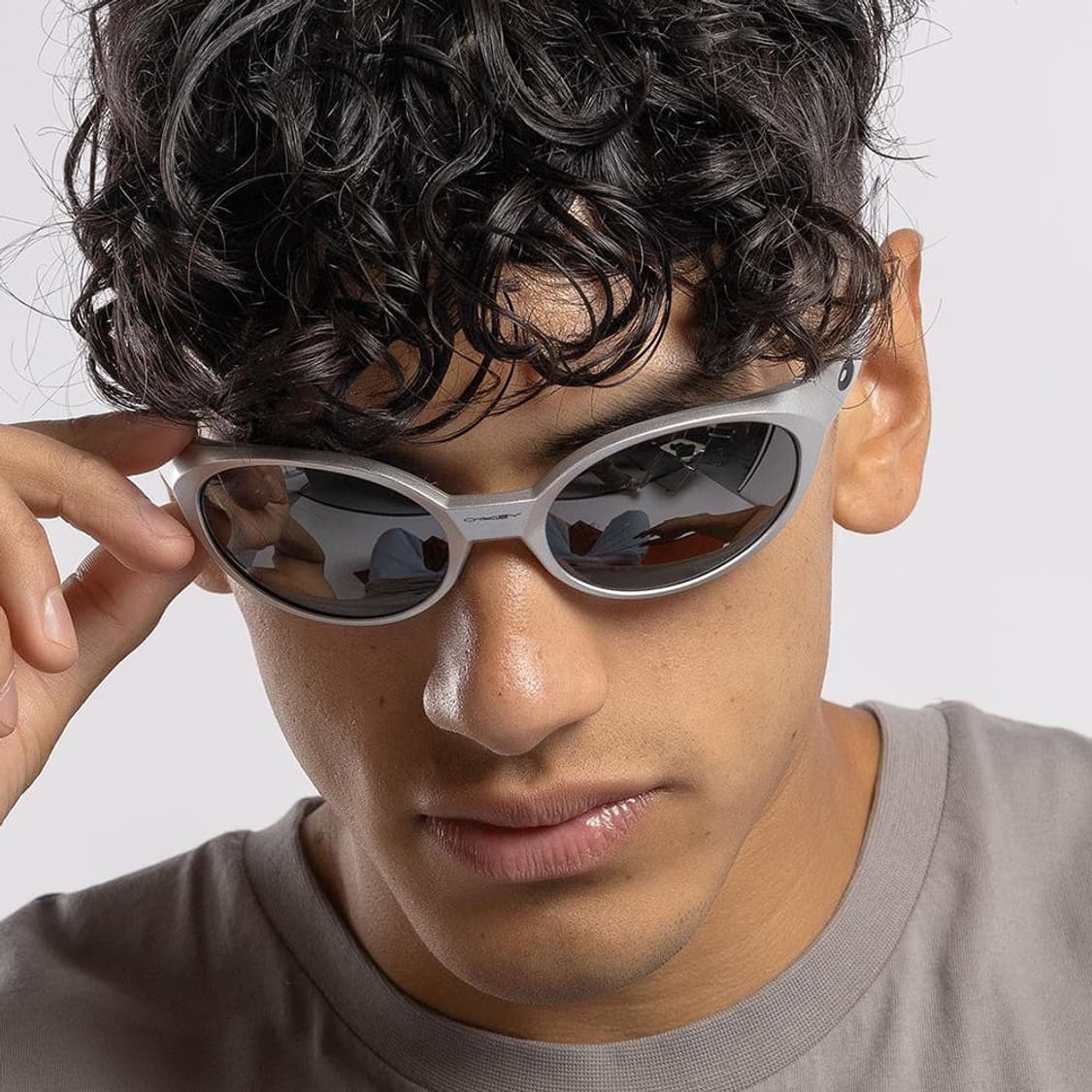 (OS)오클리 아이자켓 편광 실버 썬글라스 상품이미지3