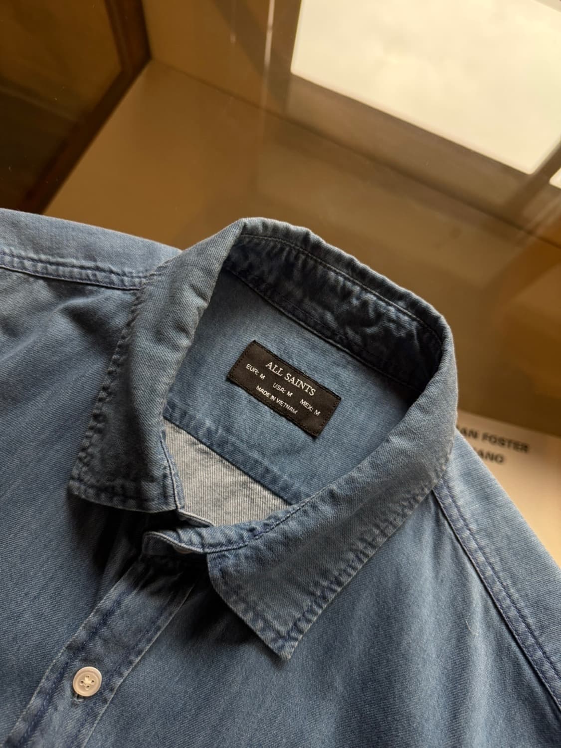 올세인츠 데님 셔츠 100 상품이미지9