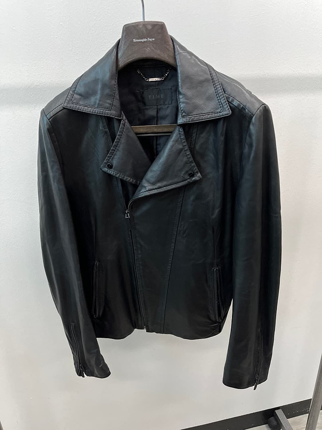 100) 타임 양가죽 라이더자켓  상품이미지3