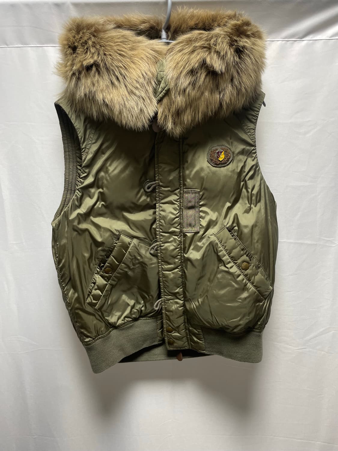 폴로 랄프로렌 여성 후드 패딩 조끼 상품이미지1