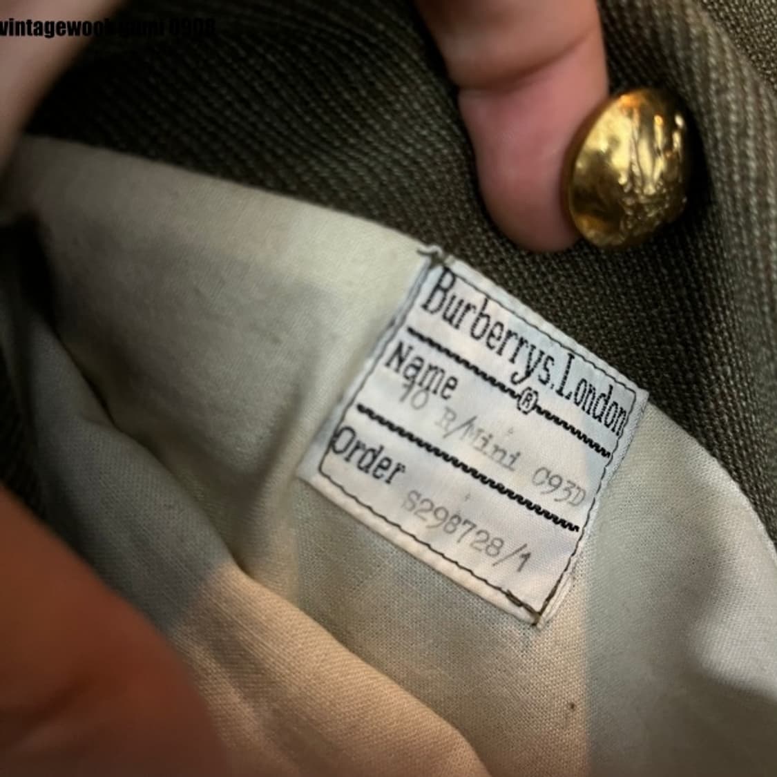 버버리 코트 L 상품이미지8