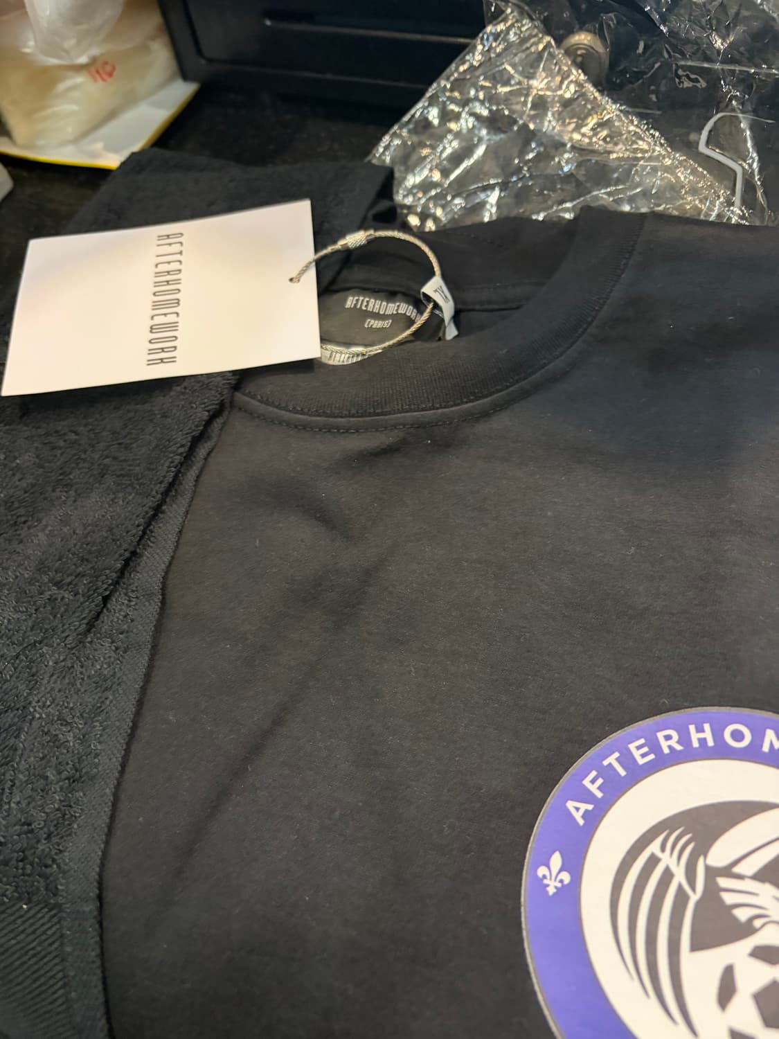 에프터홈워크after homework paris  파리 독수리 타월티 블 상품이미지8