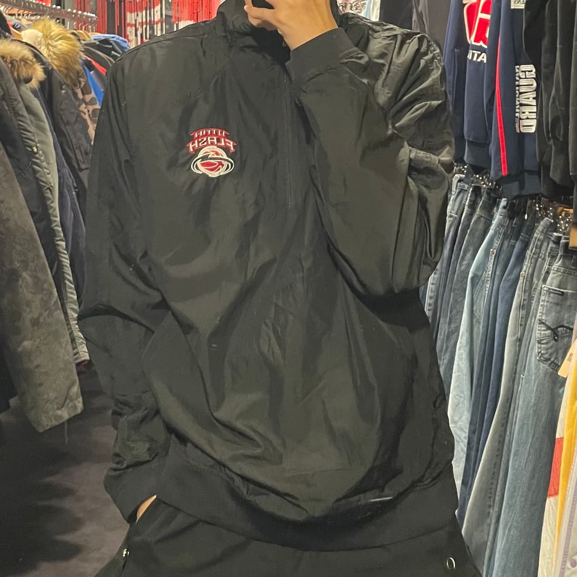 [IM] adidas 아디다스 아노락 블랙 바람막이 상품이미지4