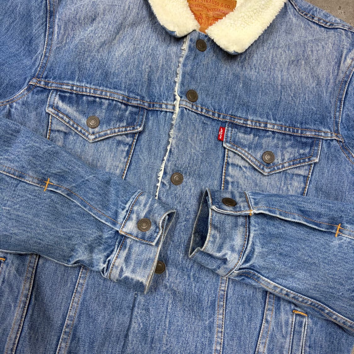 리바이스 쉐르파 데님 자켓[2493] 상품이미지4