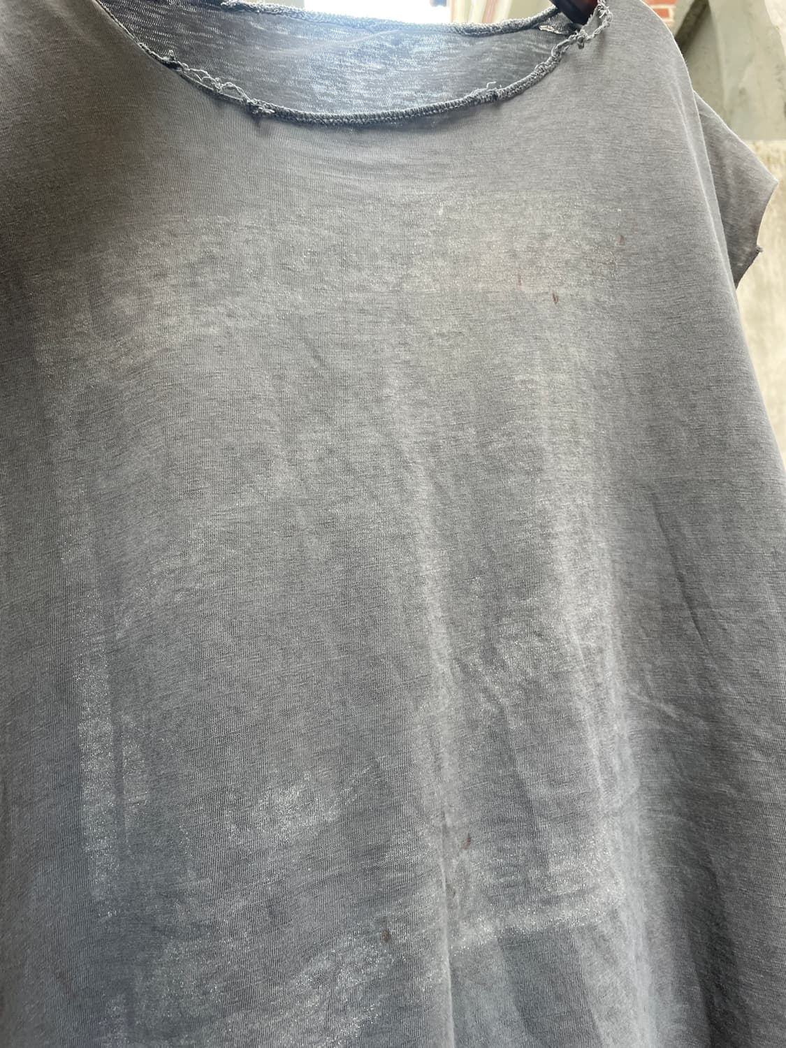 Rare!)90s Bauhaus paper-thin tee not ERD 상품이미지9