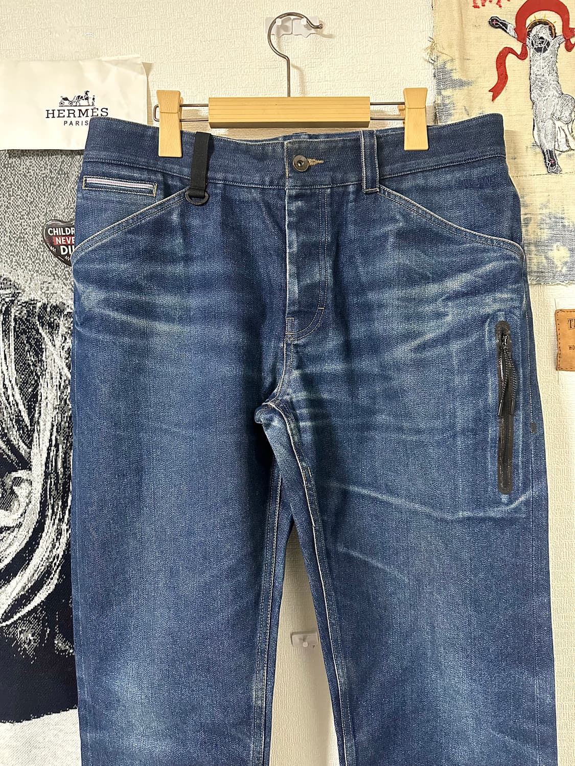 Nike NSW 2011 아카이브 지퍼 디테일 데님팬츠 상품이미지2