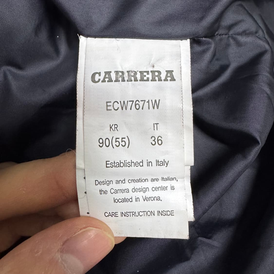 CARRERA 까레나 오버핏 오리털 롱패딩 55 상품이미지5