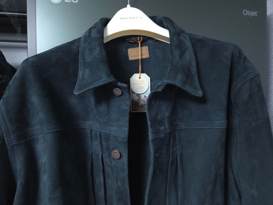 누디진(Nudie Jeans) Dante 스웨이드 트러커 XL 새상품 상품이미지2