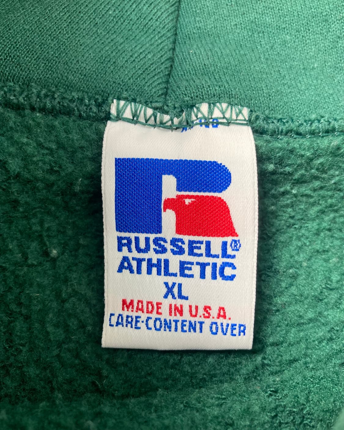 90s Russell Hoodie (green) 상품이미지3