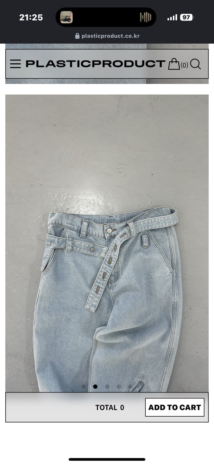 플라스틱프로덕트 미발매 팬츠 새상품 판매 상품이미지2