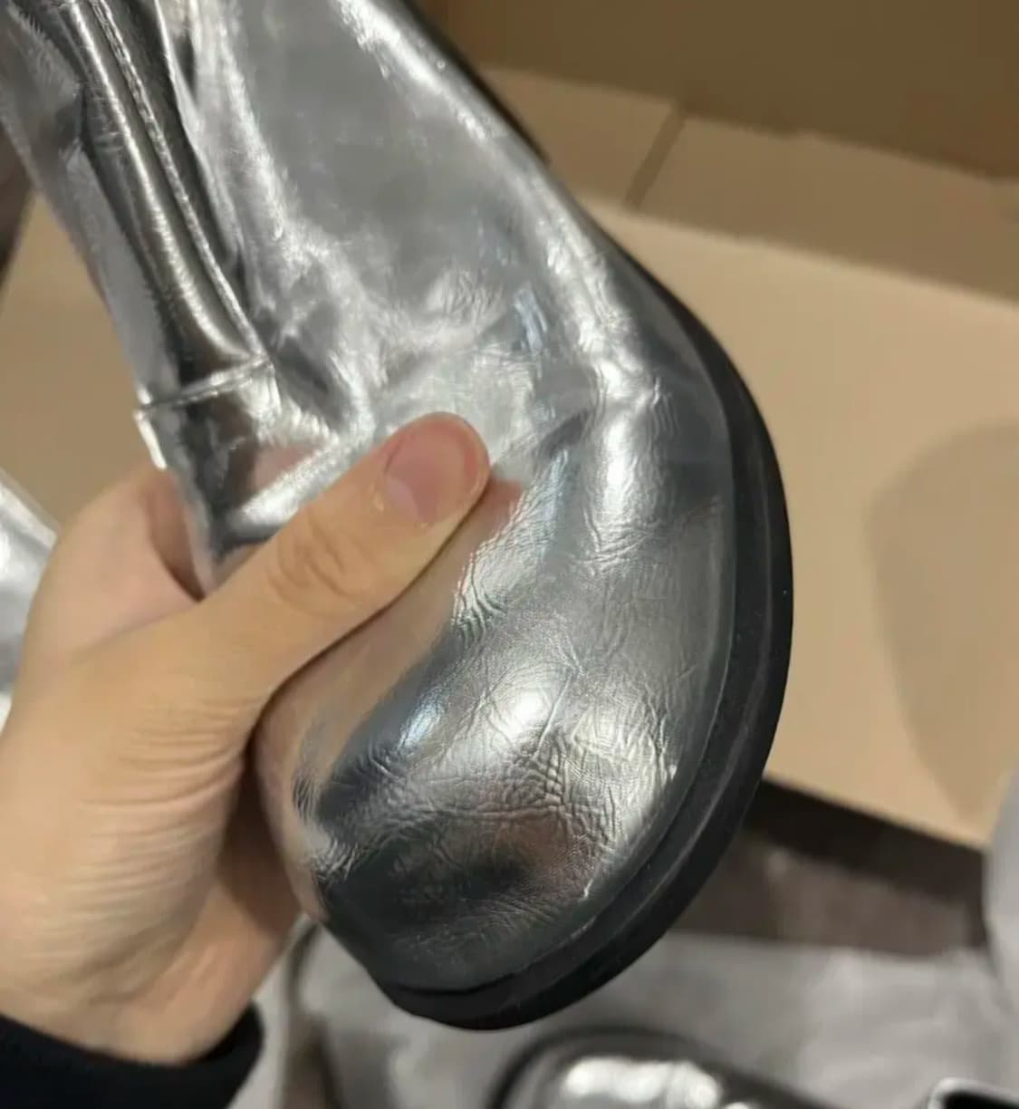 강자매 23 샤크락 2WAY 부츠 - 실버 235 & 245 상품이미지3