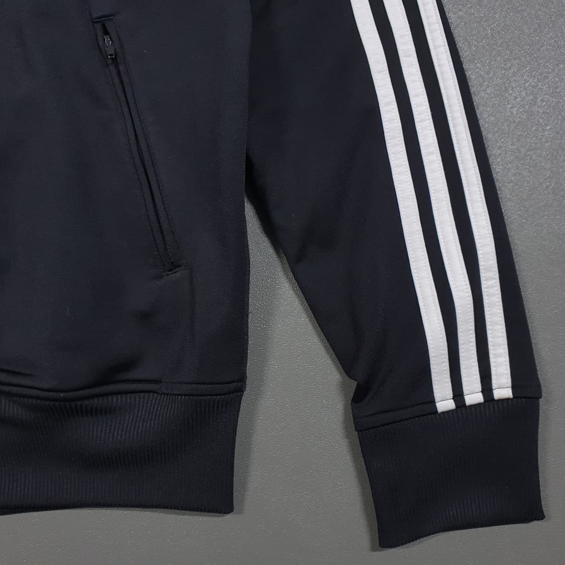 M (95) 아디다스 유로파 파이어버드 트랙탑 져지 자켓 블랙 y2k 상품이미지4