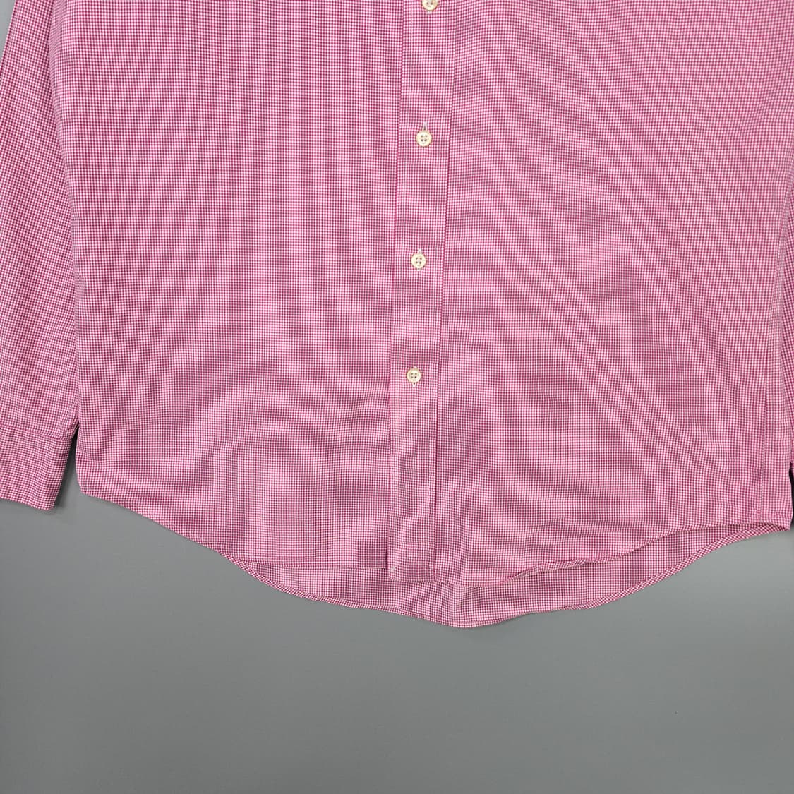 폴로 랄프로렌(Polo) 커스텀핏 깅엄 체크 셔츠 105 상품이미지3