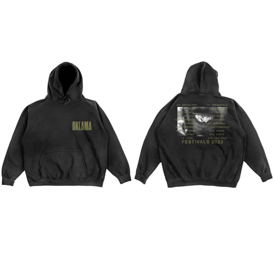 [L] 켄드릭 라마 2023 투어 후드티 서머소닉 상품이미지1