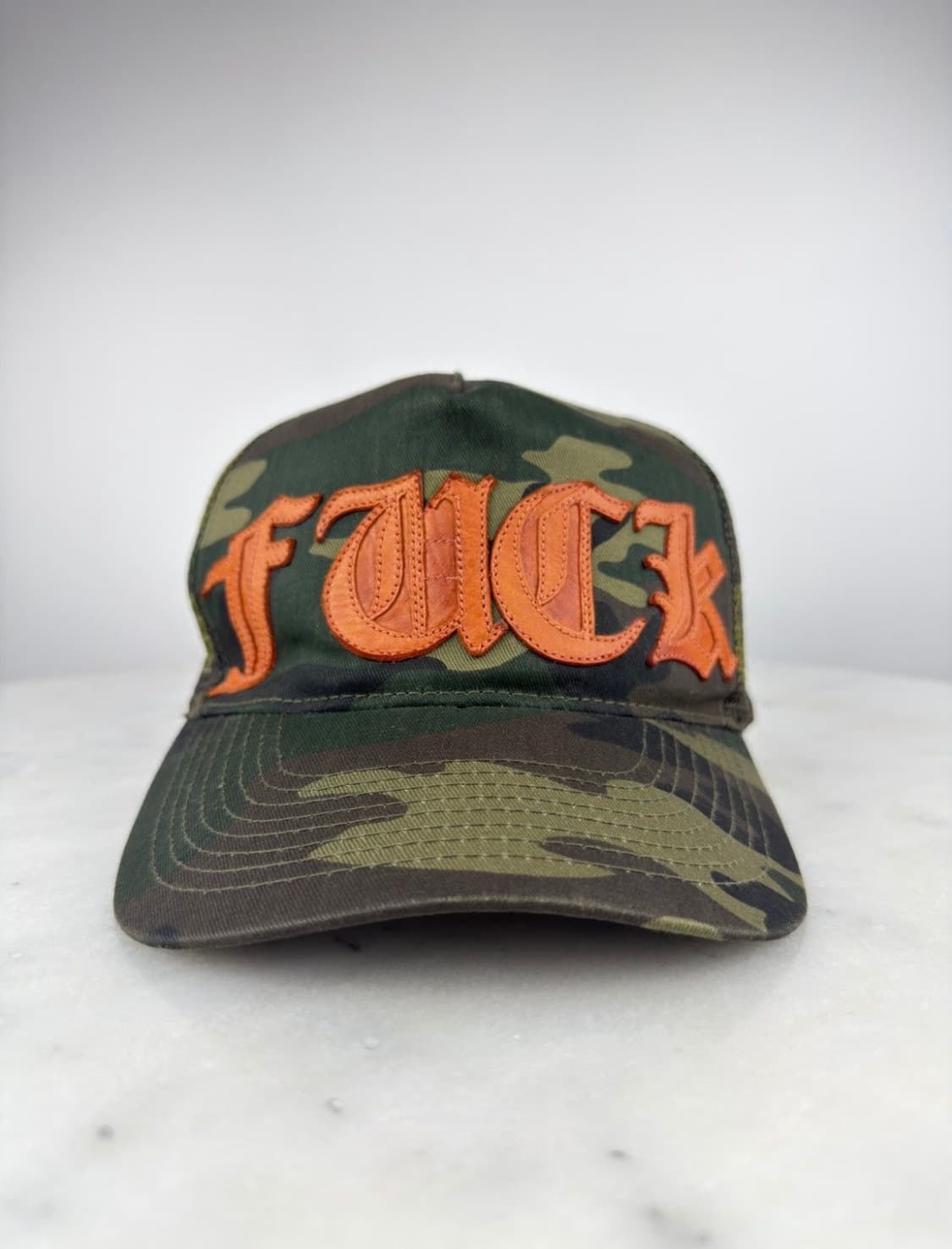 90s chrome hearts og FUCK cap 상품이미지1