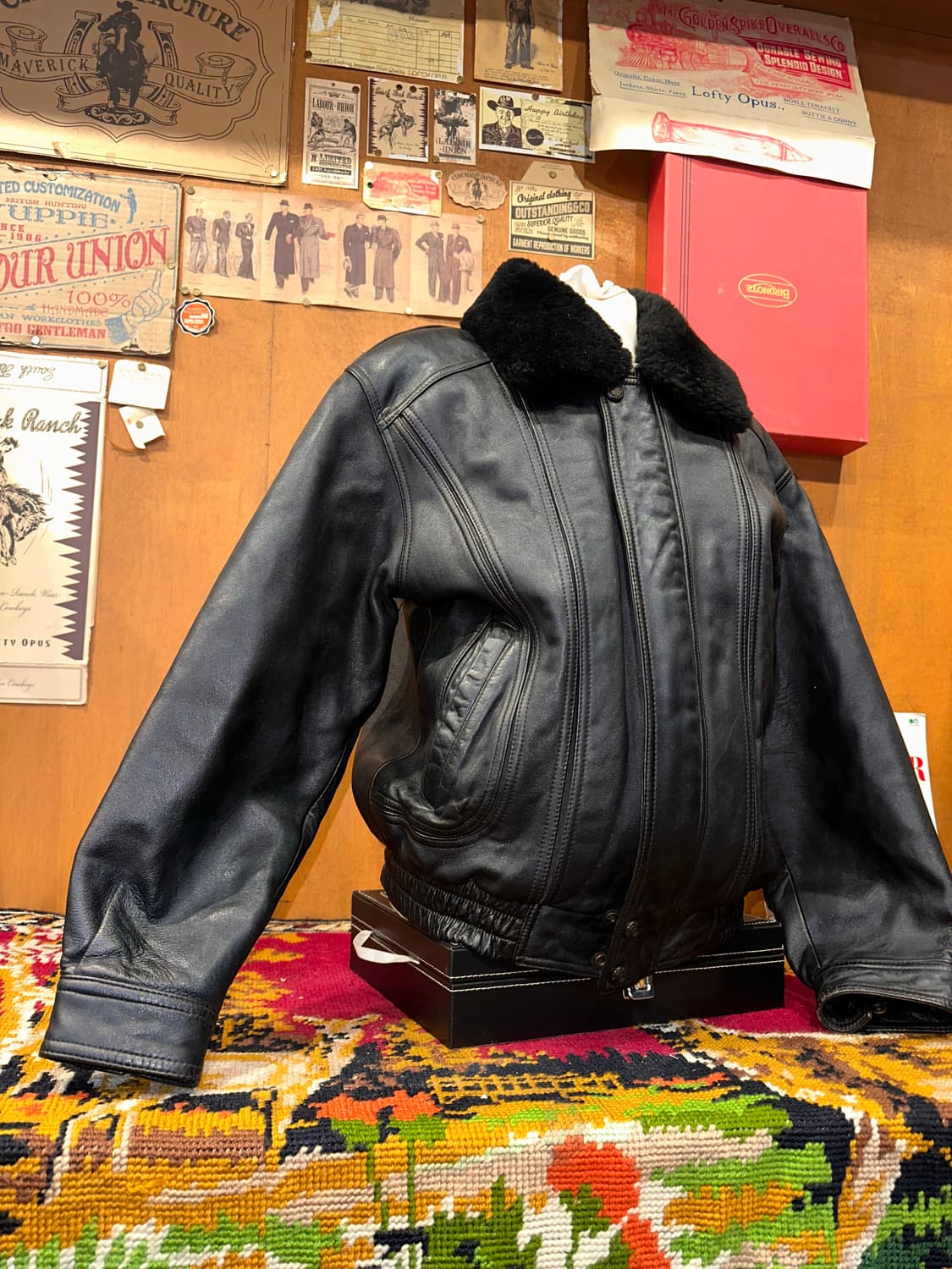 ( L-XL ) 가죽자켓 레더자켓 봄버자켓 푸퍼자켓 항공점퍼 상품이미지2