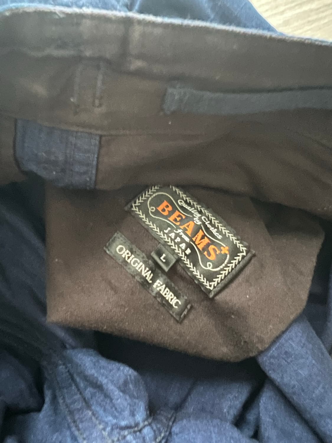 빔즈 플러스 인디고 밀리터리 6포켓 반바지 L사이즈 상품이미지2