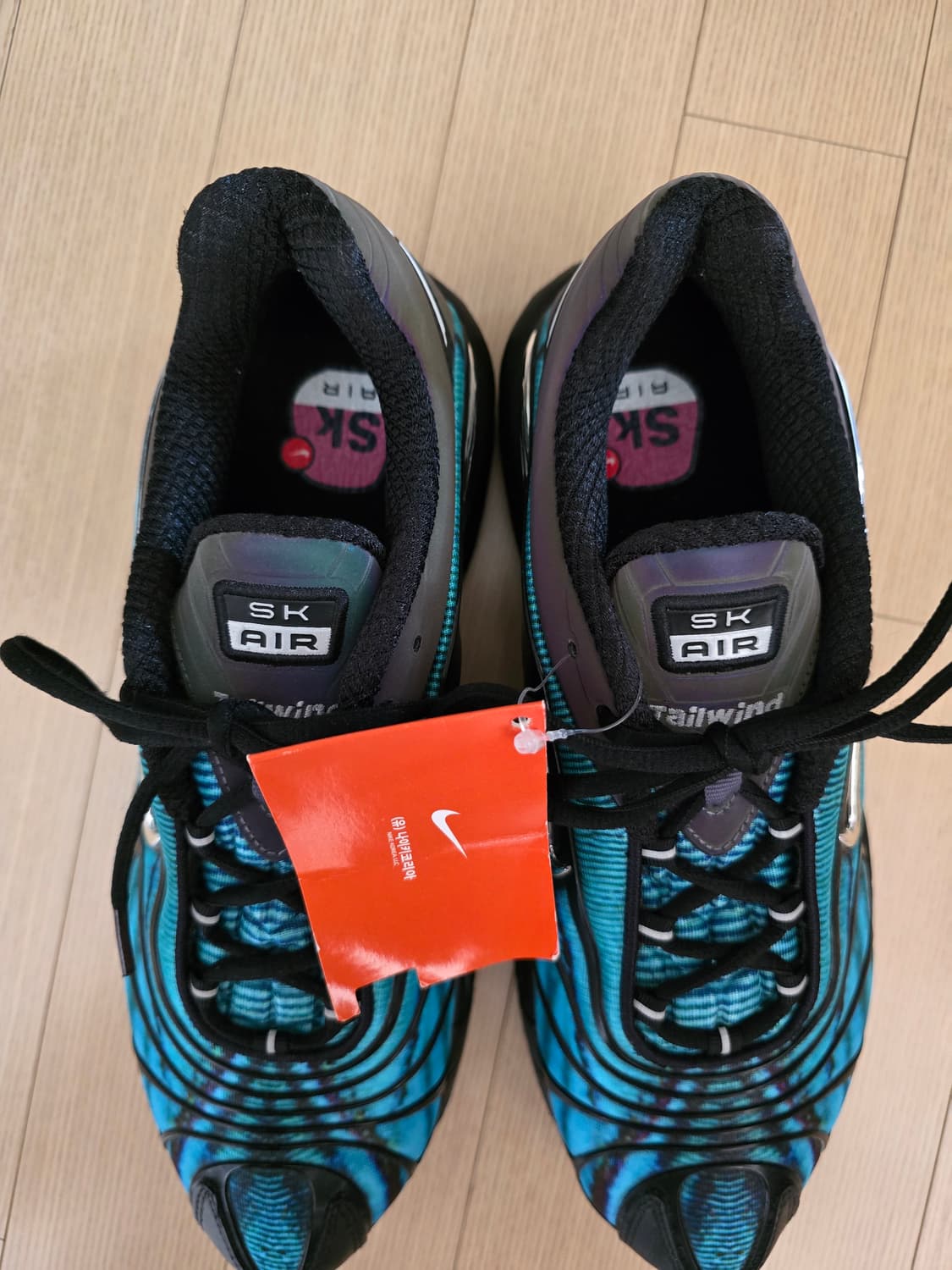 나이키 x 스켑타 에어맥스 테일윈드 5 크롬 블루 275 상품이미지4