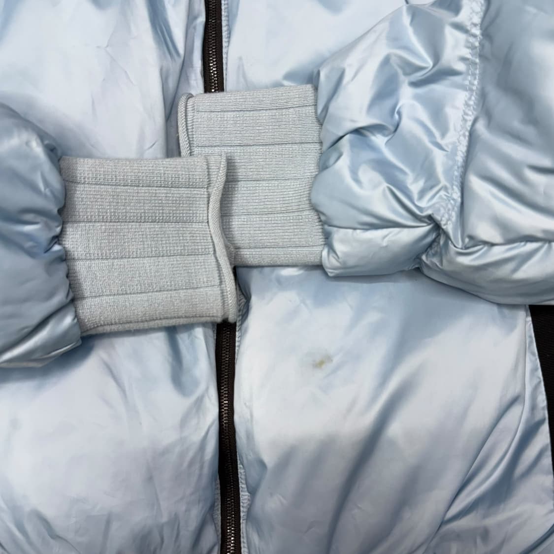 오브제 라이트 블루 숏 점퍼 상품이미지6