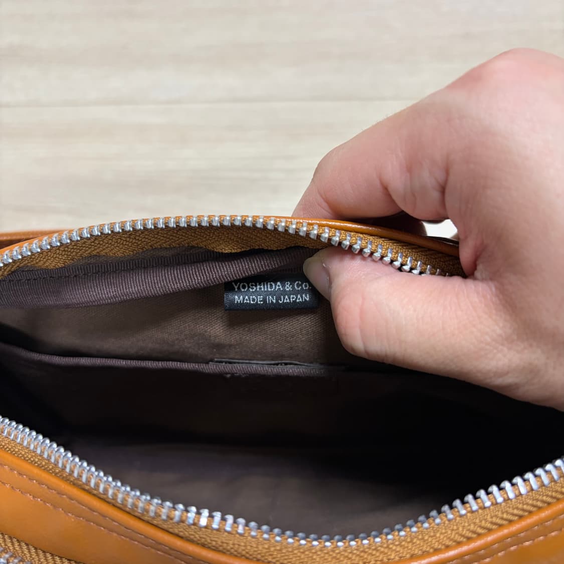 요시다포터 porter 프리스타일 숄더백 S 카멜 상품이미지6