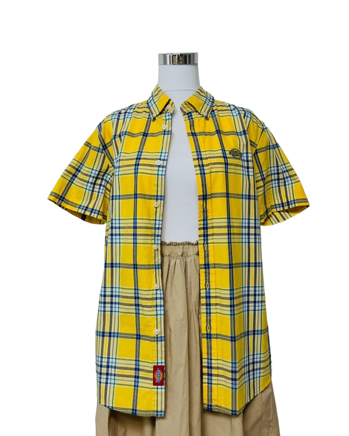 Dickies yellow check shirt 상품이미지9