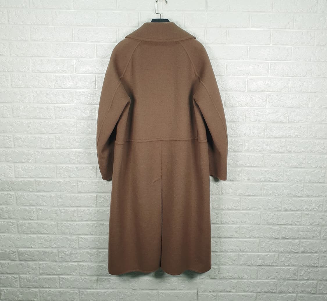 [90-95]올리브데올리브 양모 벨티드 코트 상품이미지4