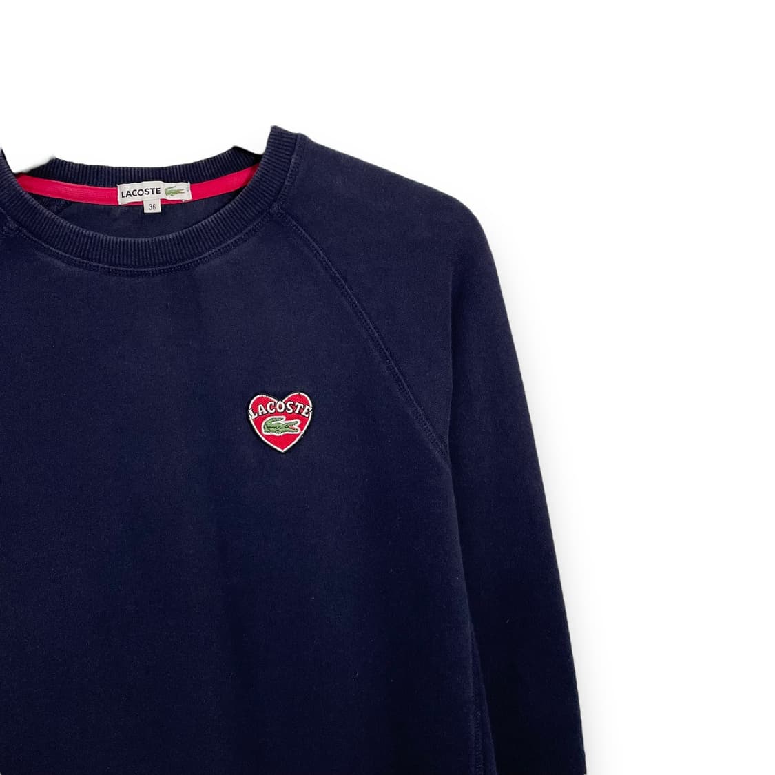 라코스테 자수패치 맨투맨 상품이미지4