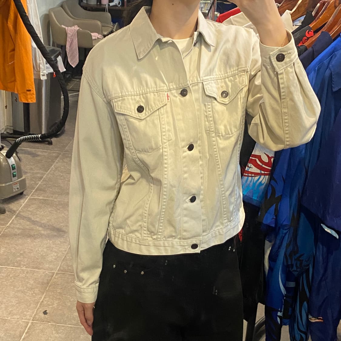 [NO.9] Levis 아이보리 자켓 상품이미지2