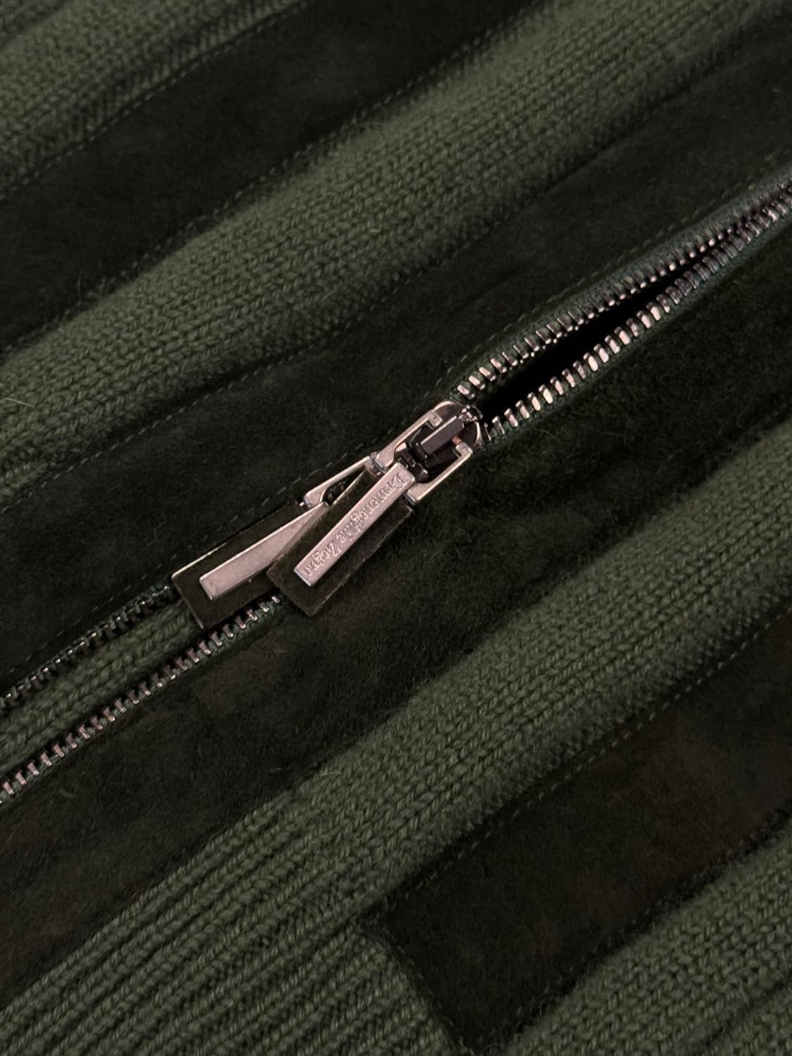 에르메네질도 제냐 짚업 니트 100 상품이미지9