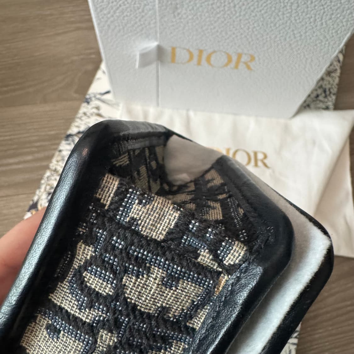 디올 오블리크 몽테인 나노 파우치 크로스백 상품이미지3