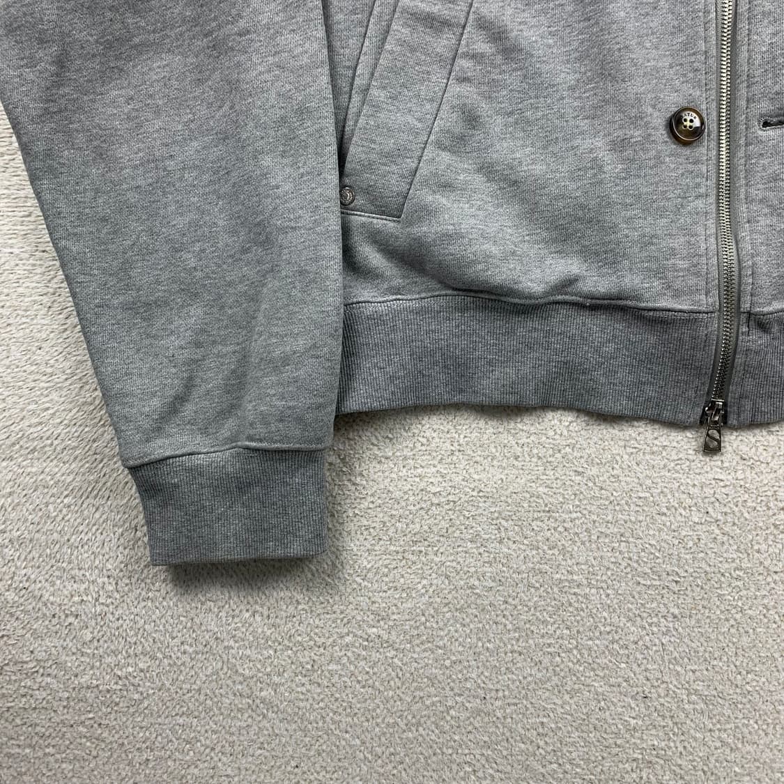 세터 테오 코튼 올데이 후드집업 멜란지 그레이 상품이미지5