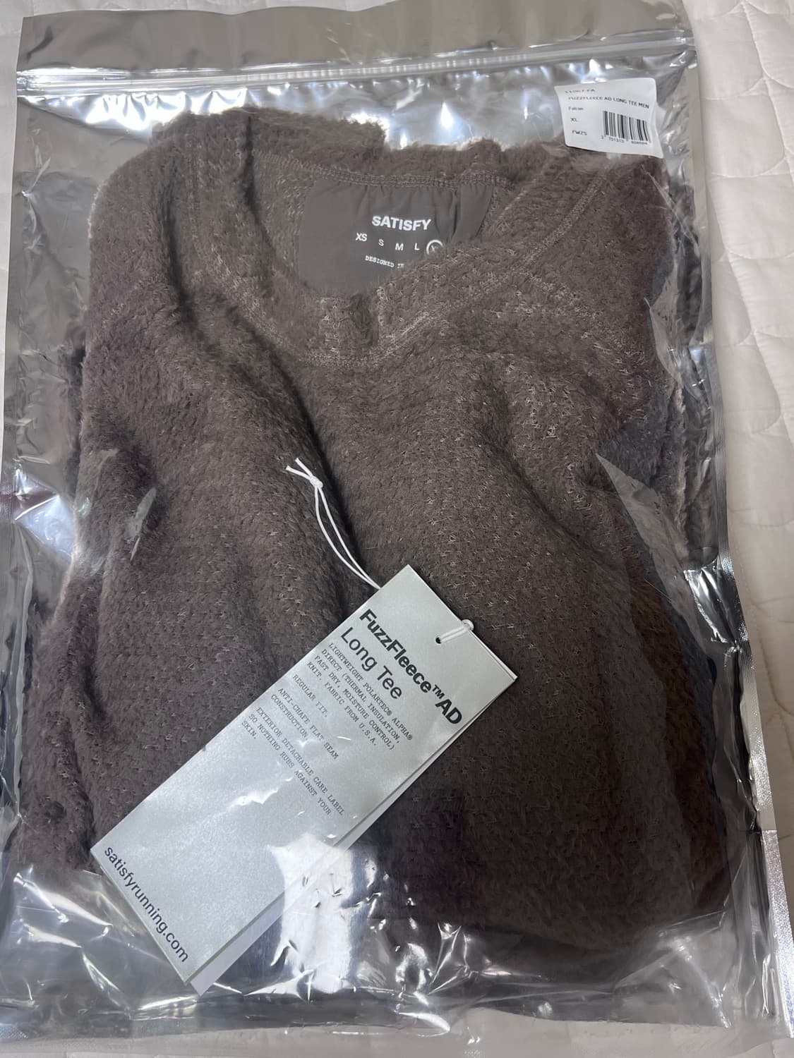 [XL] 새티스파이 퍼즈플리스 AD 롱슬리브 팔콘 상품이미지2