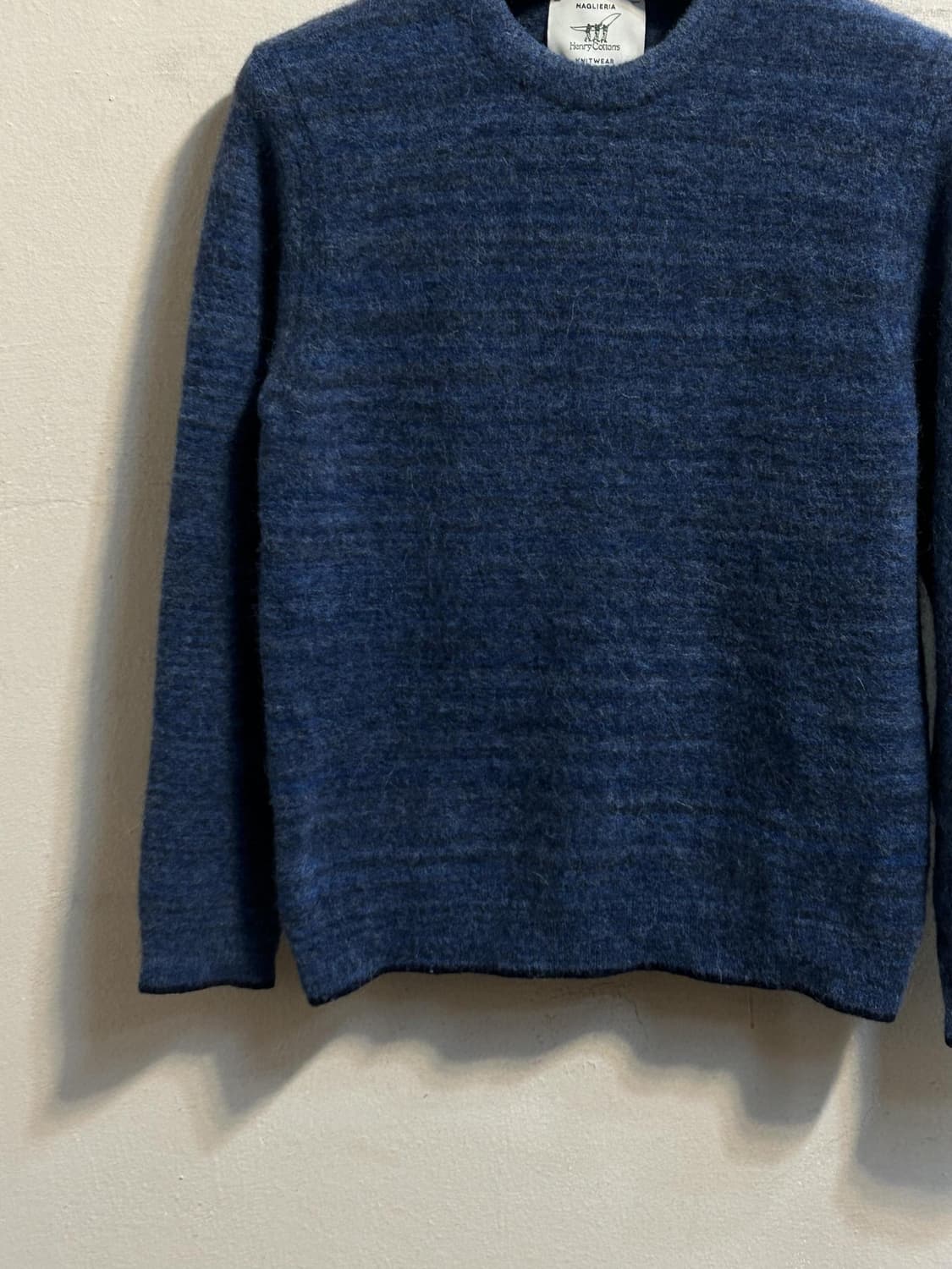 헨리 코튼 알파카 블렌드 라운드 니트 상품이미지5