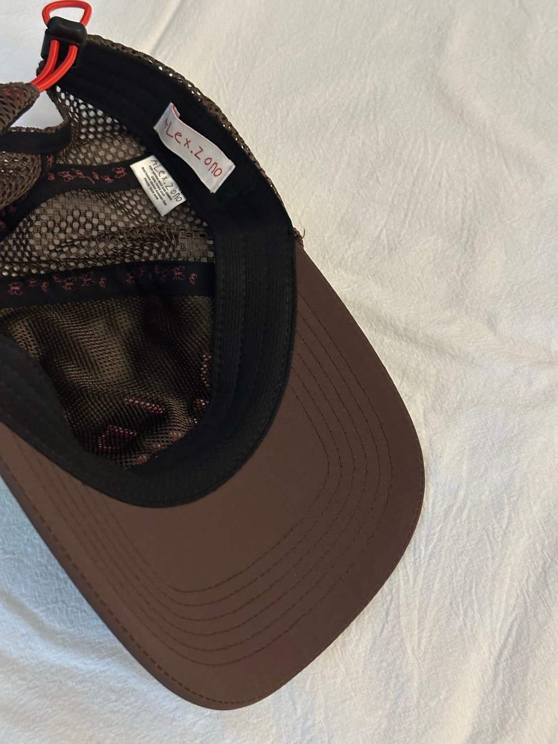 알렉스 조노 아이 디그 러닝 트러커 햇 OG 브라운 상품이미지4